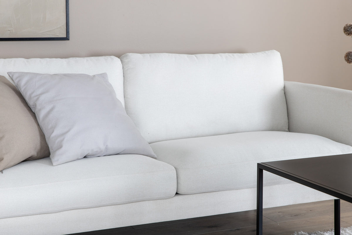 2-personers sofa, hvid