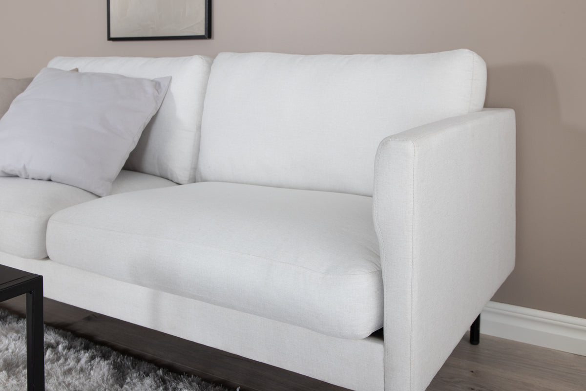 2-personers sofa, hvid
