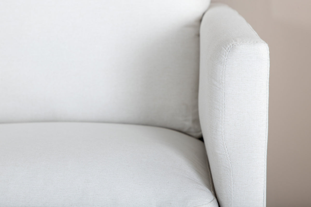 2-personers sofa, hvid