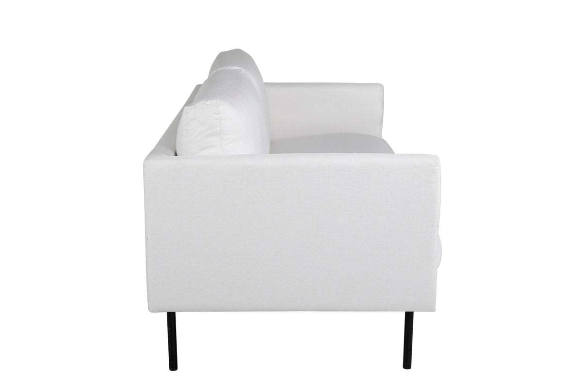 2-personers sofa, hvid