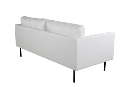 2-personers sofa, hvid