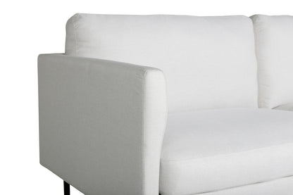 2-personers sofa, hvid