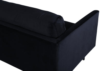 Zoom 2-personers sofaer Sort