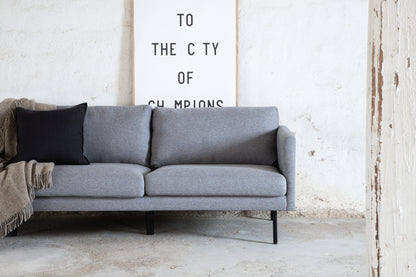 3-personers sofa grå