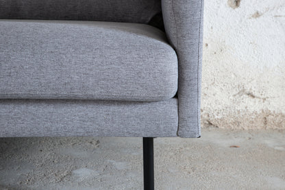 3-personers sofa grå