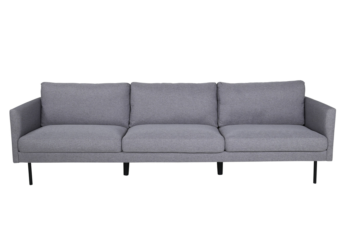 3-personers sofa grå