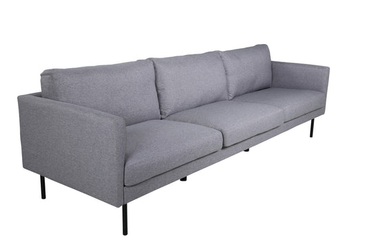 3-personers sofa grå