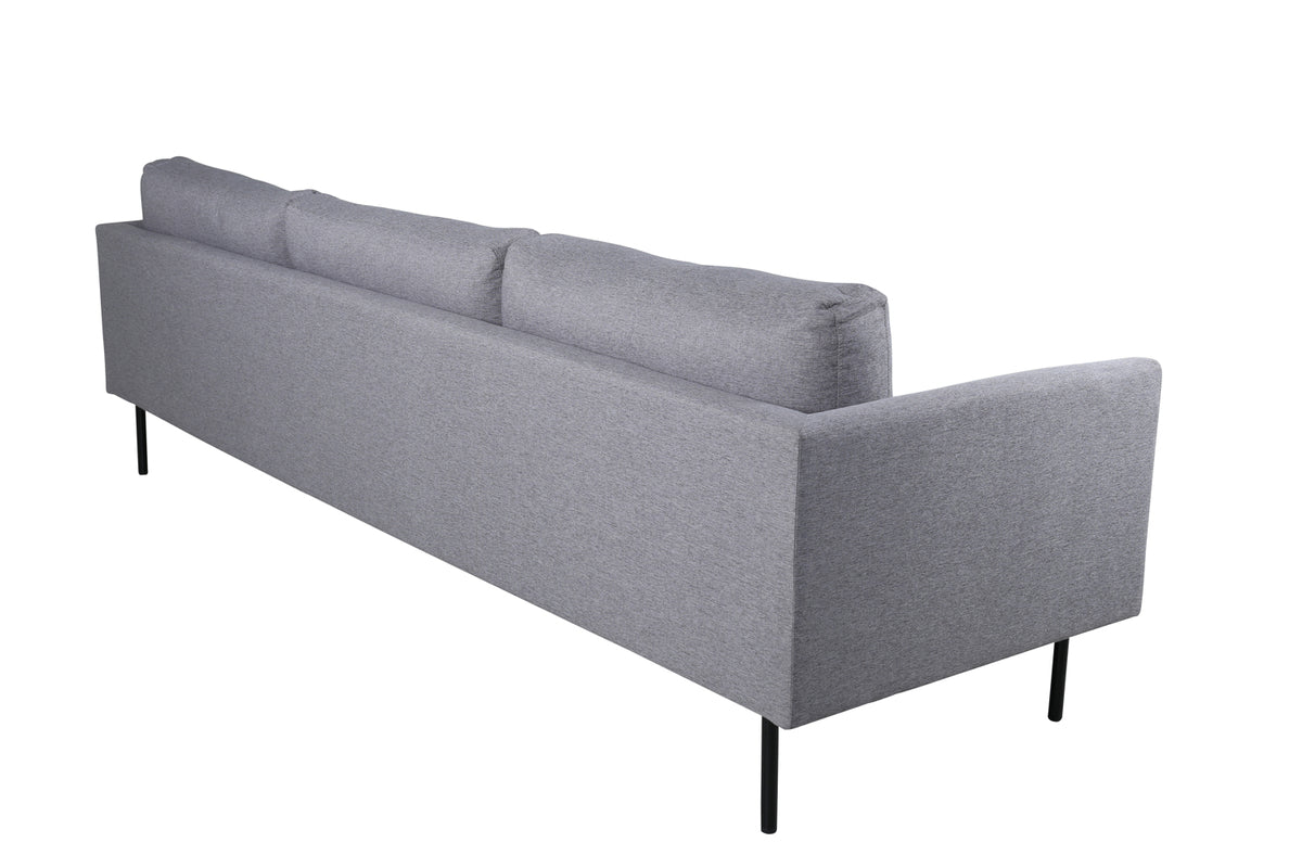 3-personers sofa grå