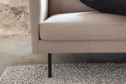 3-personers sofa, brun