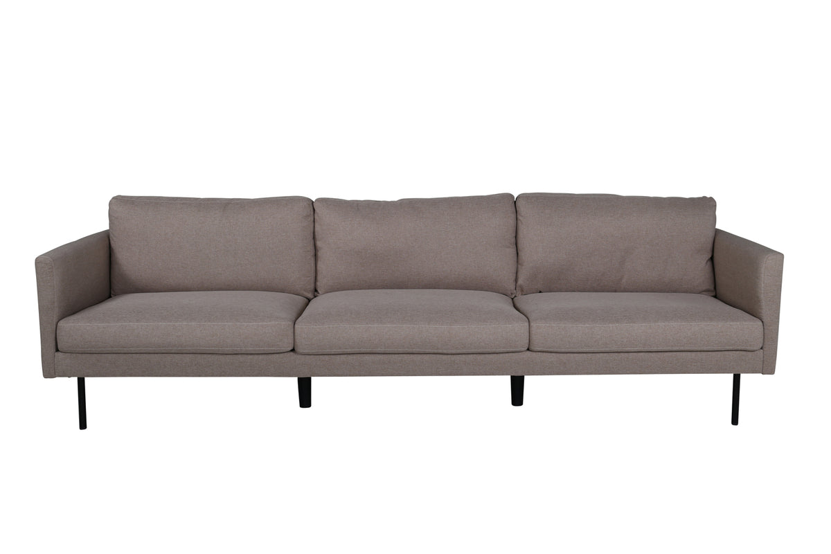 3-personers sofa, brun