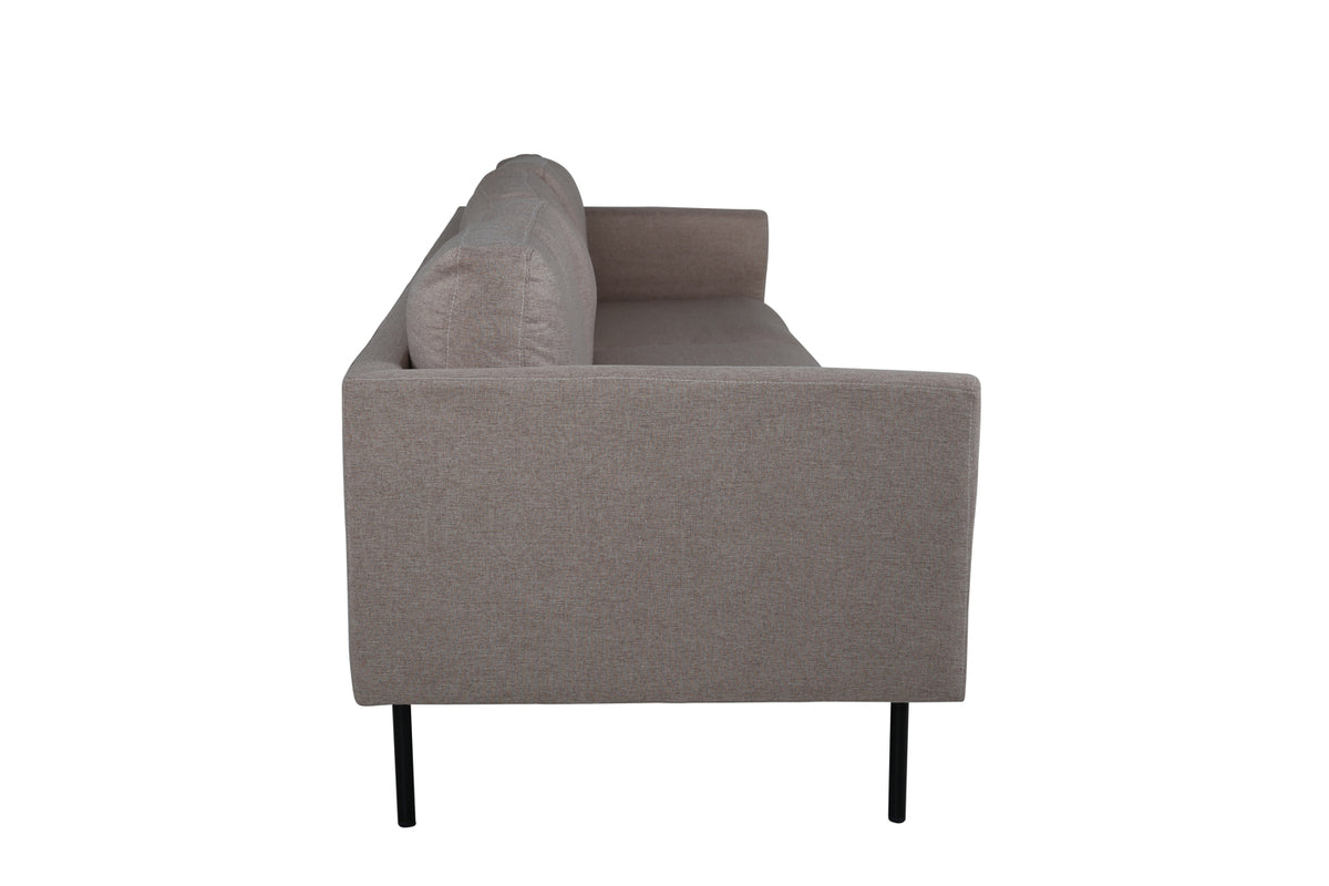 3-personers sofa, brun