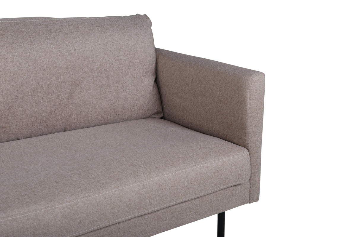 3-personers sofa, brun
