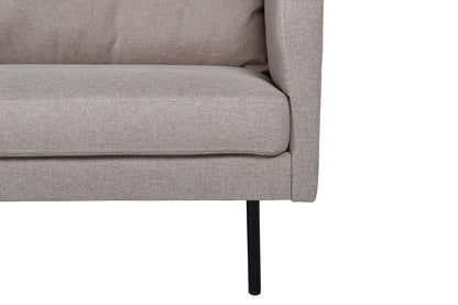 3-personers sofa, brun