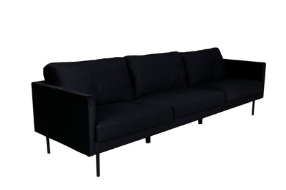 3-personers sofa, sort