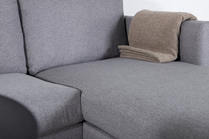 Chaiselong Sofa Grå