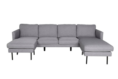 Chaiselong Sofa Grå
