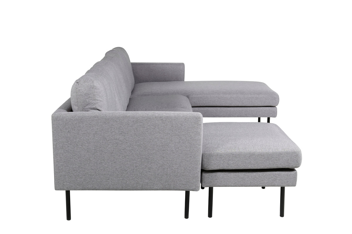 Chaiselong Sofa Grå