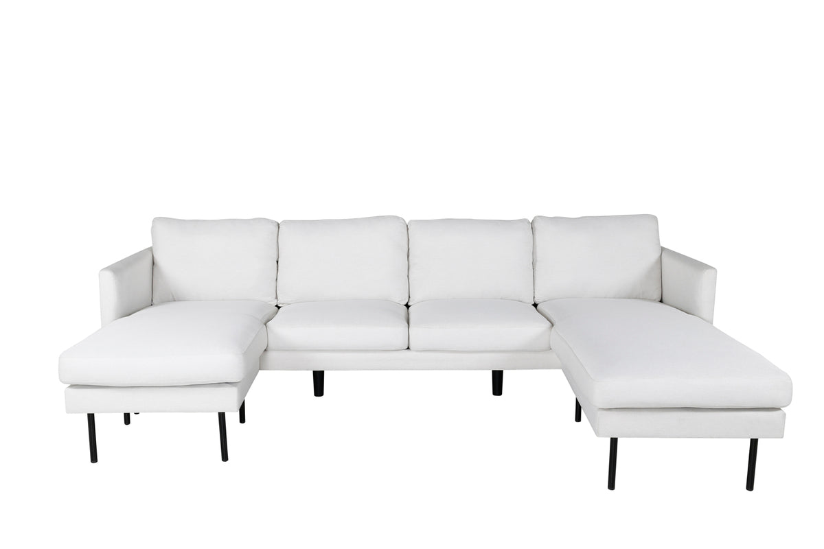 Chaiselong Sofa Lys Beige