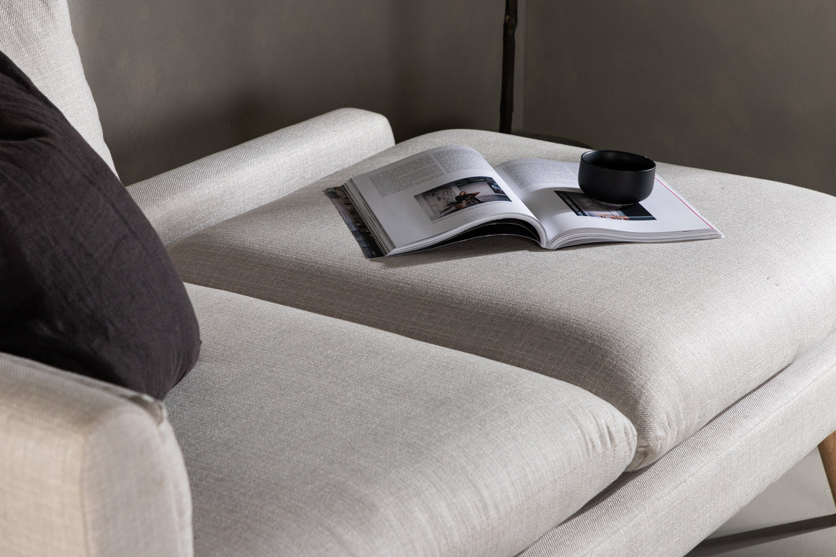 2-personers sofa, beige