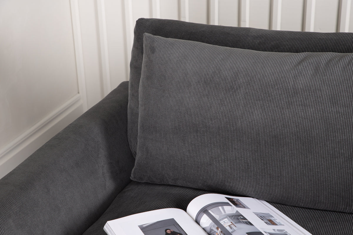 Durham 3-personers sofaer Mørkegrå