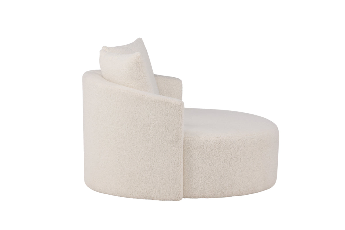 2-personers sofa, hvid