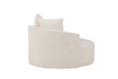 2-personers sofa, hvid