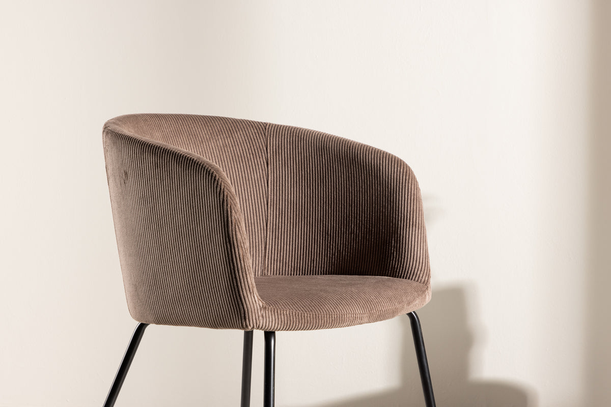 Berit Spisebordsstol Brun