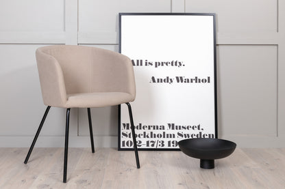Berit Spisebordsstol Beige