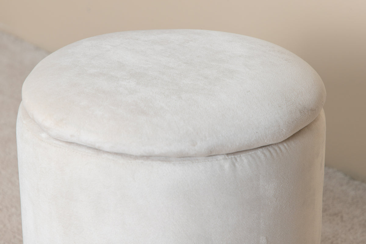 Limpen Puff ⌀32 ⌀32 Hvid