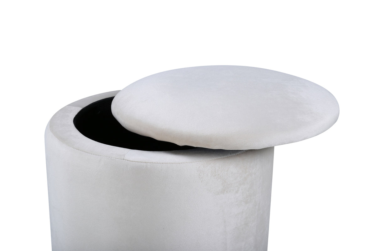 Limpen Puff ⌀32 ⌀32 Hvid