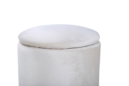 Limpen Puff ⌀32 ⌀32 Hvid