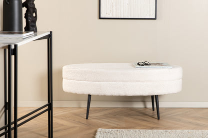 Skammel 40 x 41 x 100 Hvid