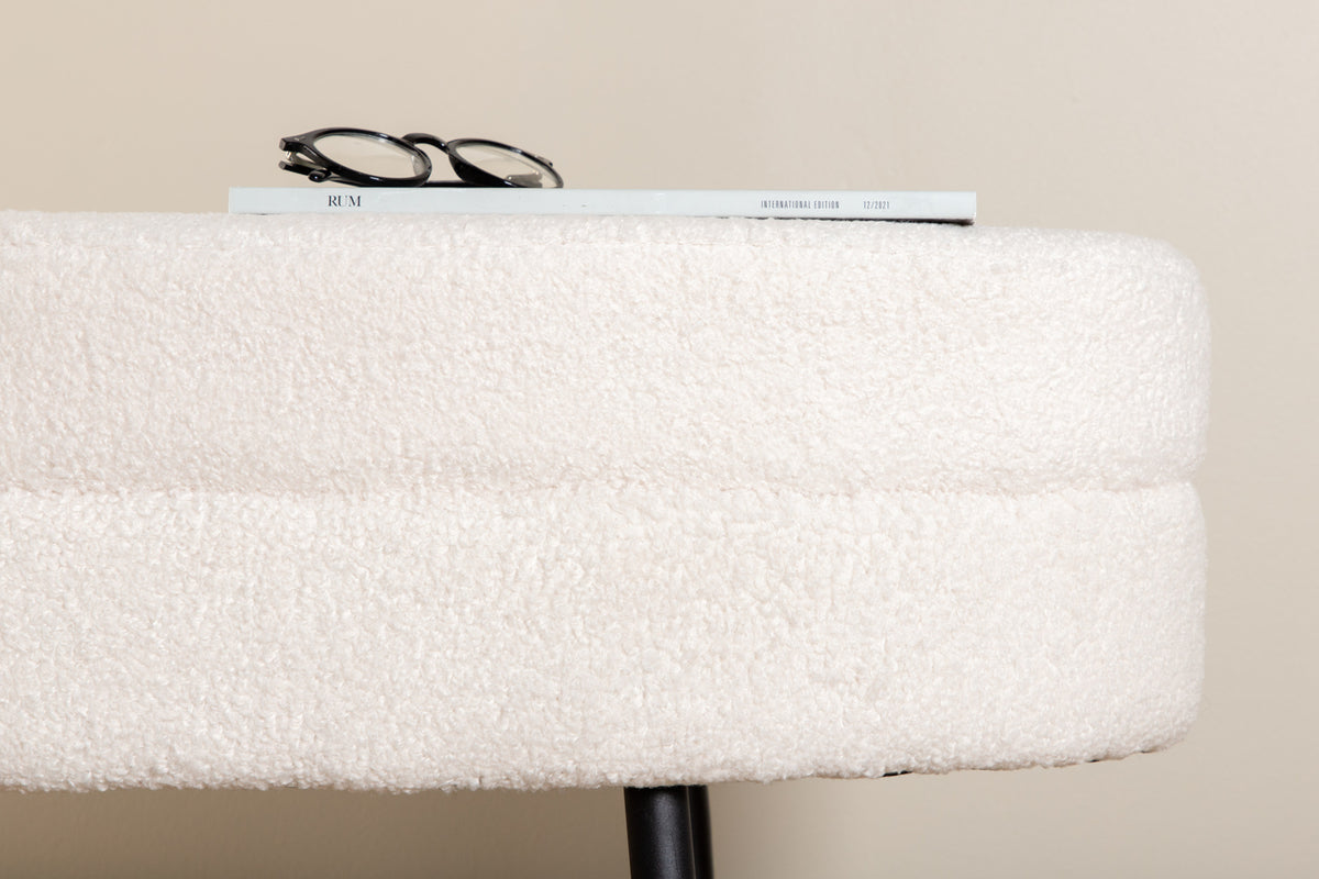 Skammel 40 x 41 x 100 Hvid