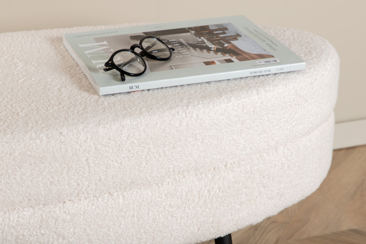 Skammel 40 x 41 x 100 Hvid