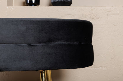 Skammel 40 x 41 x 100 Sort