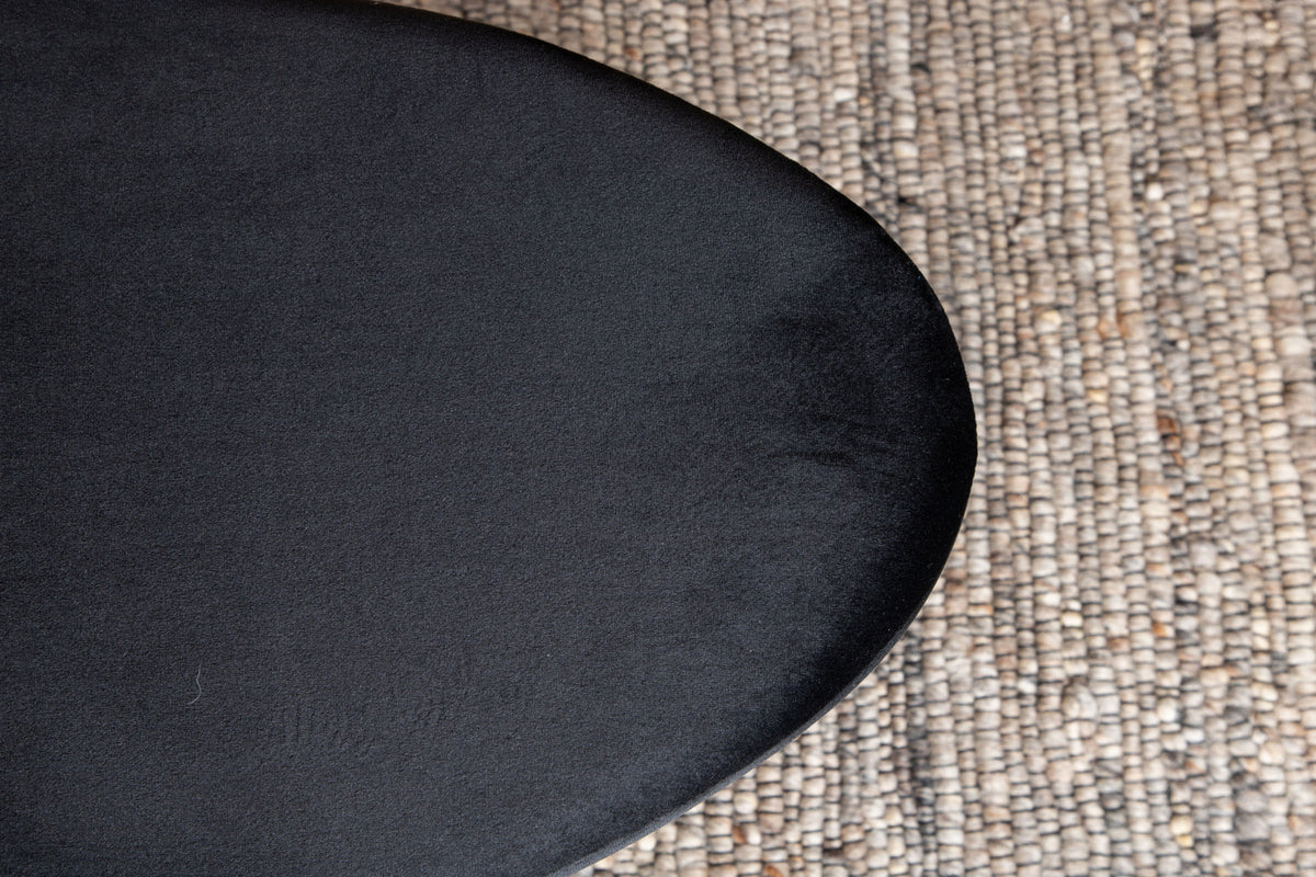 Skammel 40 x 41 x 100 Sort