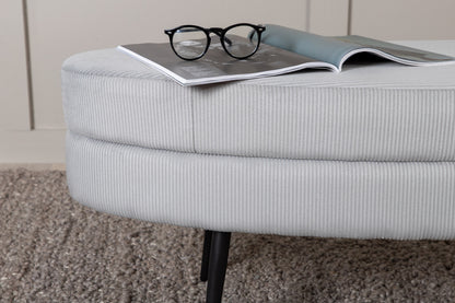 Skammel 40 x 41 x 100 Grå