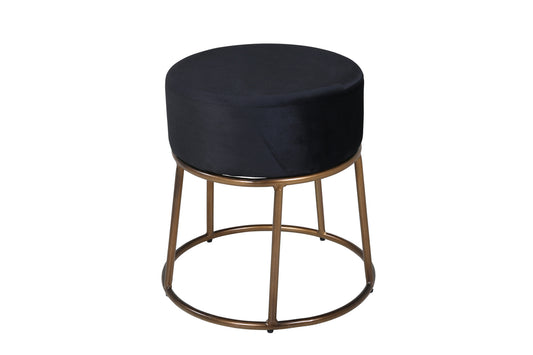 Petra Pouf ø46 ⌀46 Sort