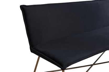 Petra 3-personers sofaer Sort