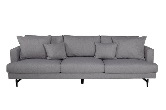 3-personers sofa grå
