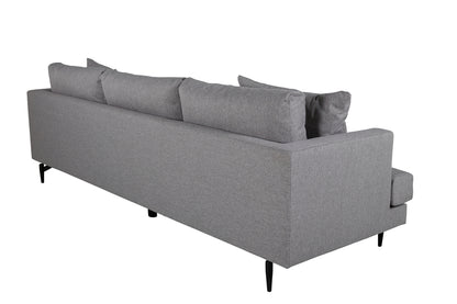 3-personers sofa grå