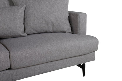 3-personers sofa grå