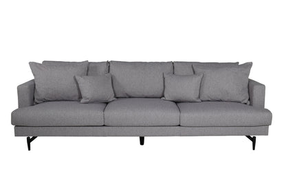 3-personers sofa grå