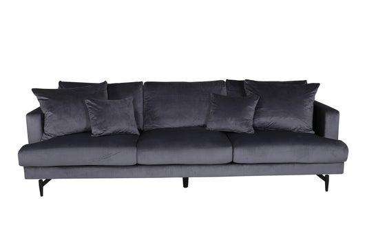 3-personers sofa, mørkegrå