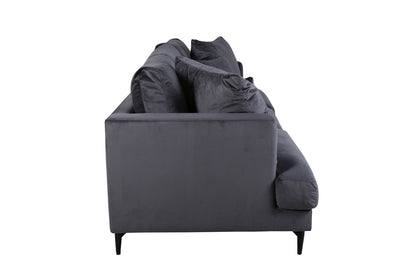 3-personers sofa, mørkegrå