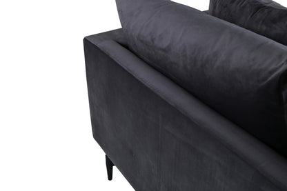 3-personers sofa, mørkegrå