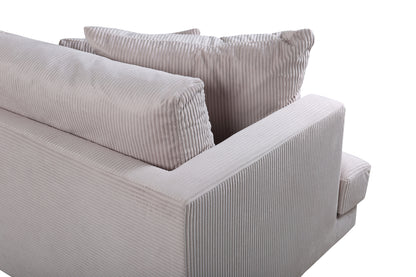 3-personers sofa, beige
