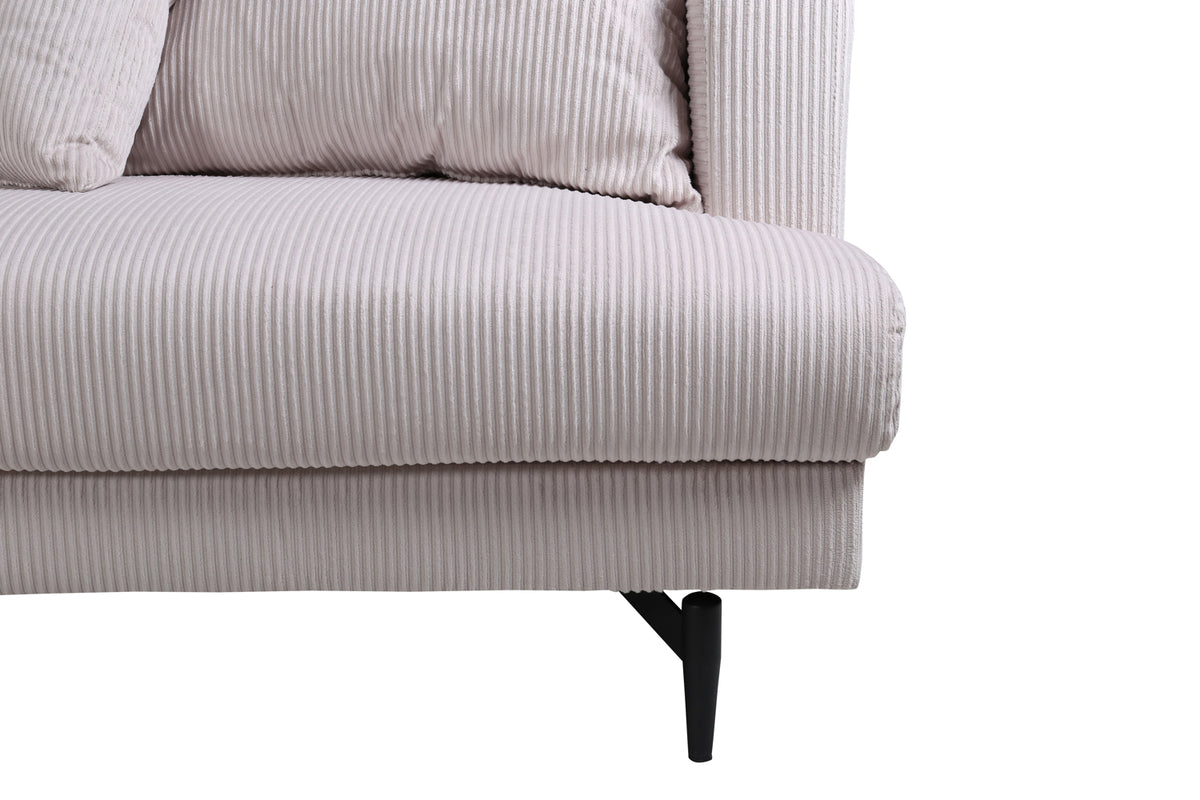 3-personers sofa, beige