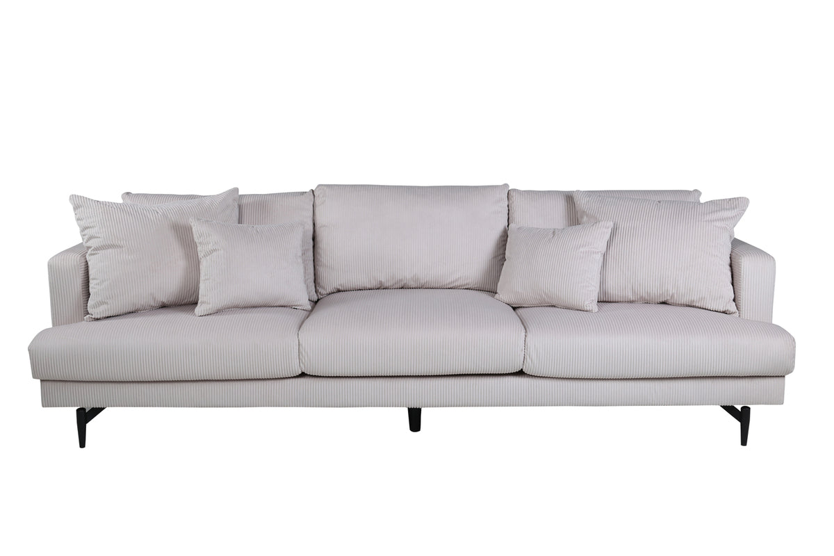3-personers sofa, beige