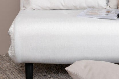 Sammenklappelig seng, hvid